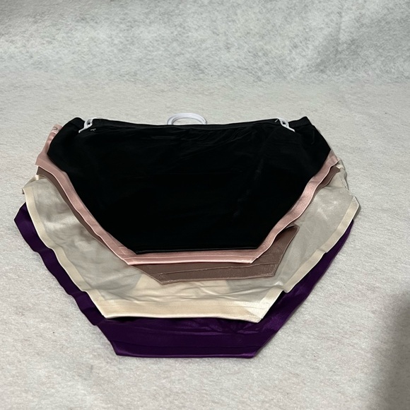 bebe Five Pack Logo Printed BIKINI Set NWT - Picture 3 of 4